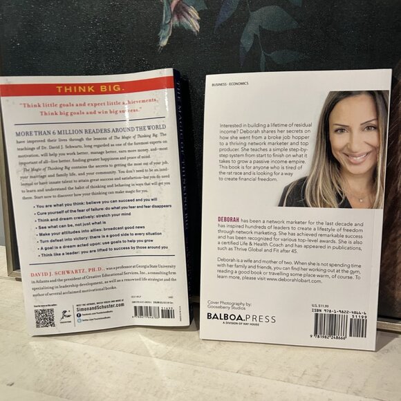 Set of 2 Books / Freedom Lifestyle and The Magic of Thinking - Picture 2 of 2